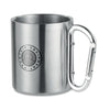 Branded Metal mug & carabiner handle