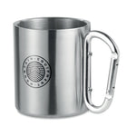 Branded Metal mug & carabiner handle