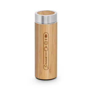 NATUREL. Bamboo and stainless steel thermos 430 mL