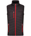 Regatta Navigate Hybrid Bodywarmer Black/Classic Red