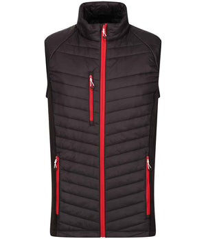 Regatta Navigate Hybrid Bodywarmer Black/Classic Red