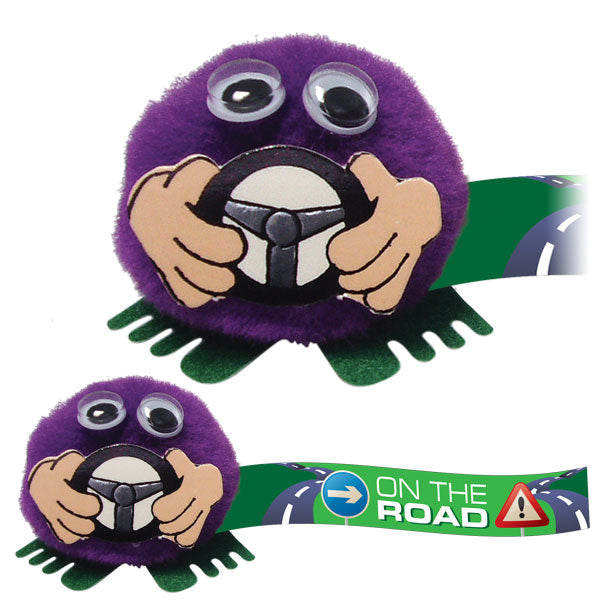 Travel Themed Logobug Handholders Steering Wheel Handholder