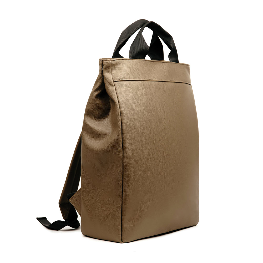Branded VINGA Bermond RCS recycled PU backpack