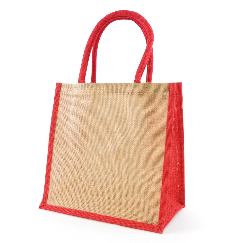 Branded Medium Jute Bag - Halton