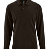 Branded SOL'S Perfect Long Sleeve Piqué Polo Shirt