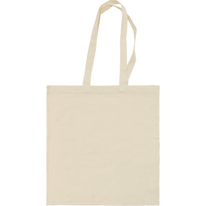 The Psara - Cotton bag in natural colour. (150gsm/4.42oz)