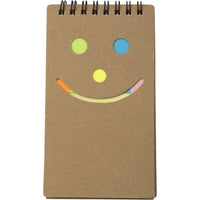 Widnell Notebook with sticky notes