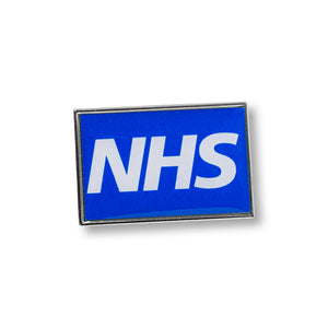 Express Printed Duo Pin Badge - Rectangle