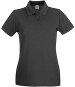 Fruit of the Loom Lady-Fit Premium Cotton Piqué Polo Shirt