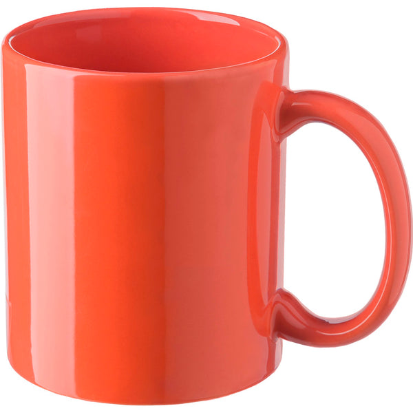 Branded Tathwell Coloured ceramic mug (300ml)