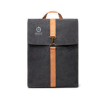 Branded VINGA Bosler backpack GRS recycled canvas