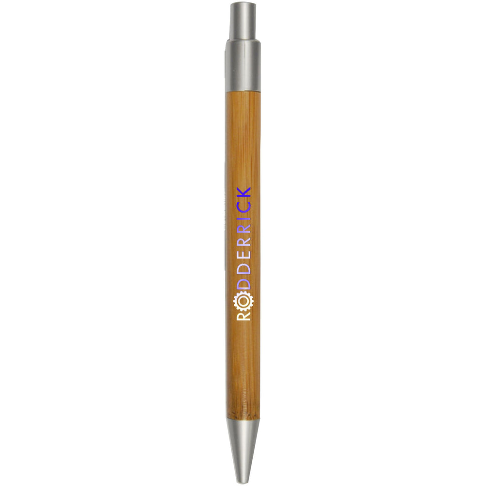 Branded Borneo bamboo ballpoint pen