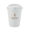 Branded Double wall tumbler PP 300 ml with drinking lid