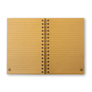 A5 ring bound Bamboo notebook