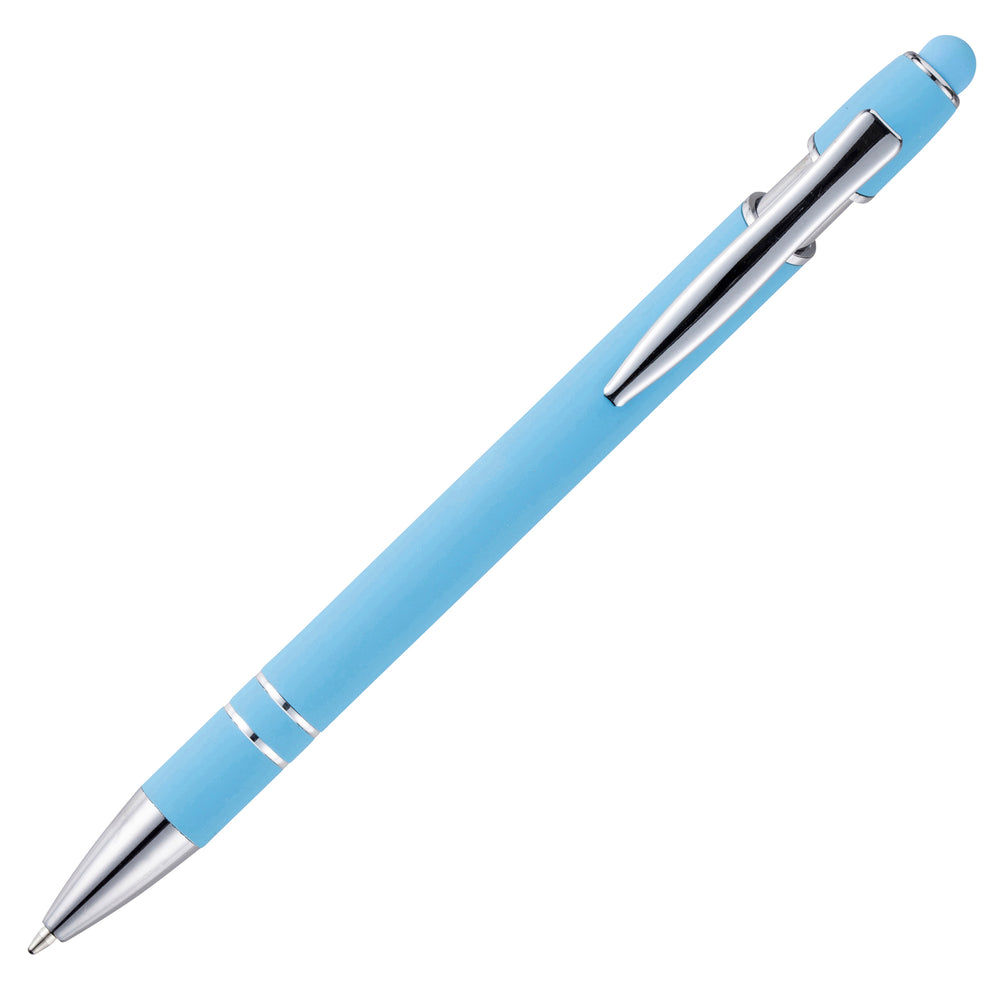 Branded NIMROD TROPICAL SOFT FEEL stylus ball pen