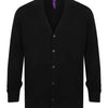 Branded Henbury Lightweight Cotton Acrylic V Neck Cardigan