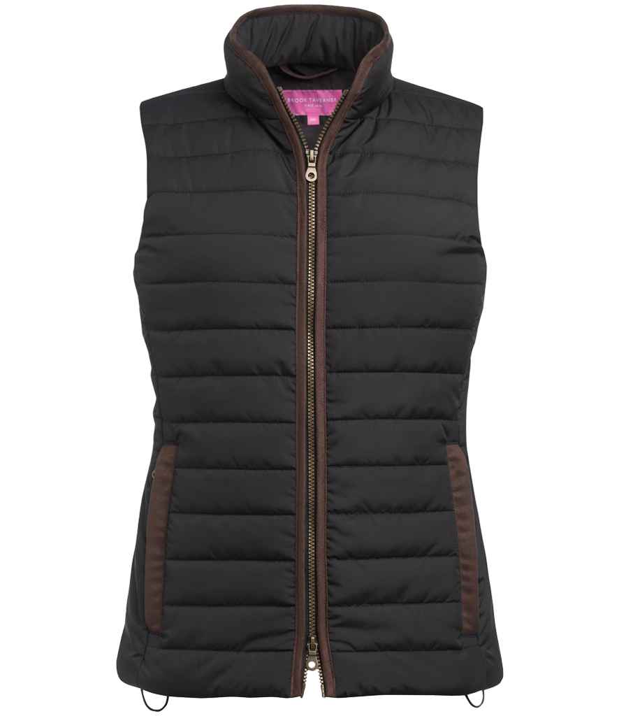 Branded Brook Taverner Ladies Madison Quilted Gilet