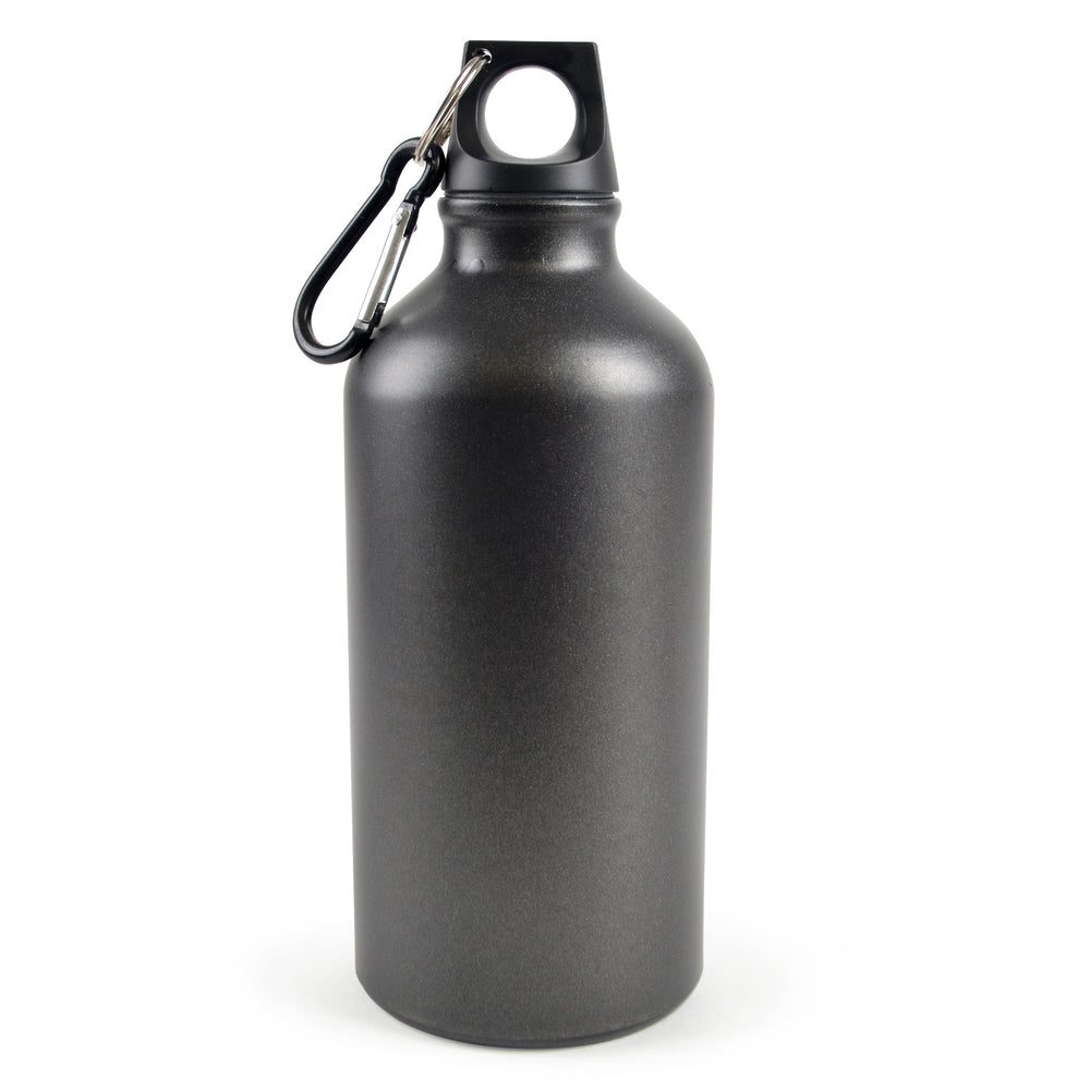 Branded Dalton 550ml Frosted Effect Aluminium Sports Bottle