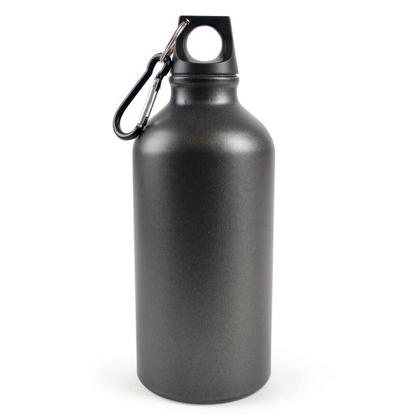 Branded Dalton 550ml Frosted Effect Aluminium Sports Bottle
