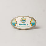 Select Name Badge - Oval - Safety Pin