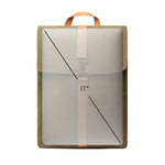 Branded VINGA Bosler backpack GRS recycled canvas