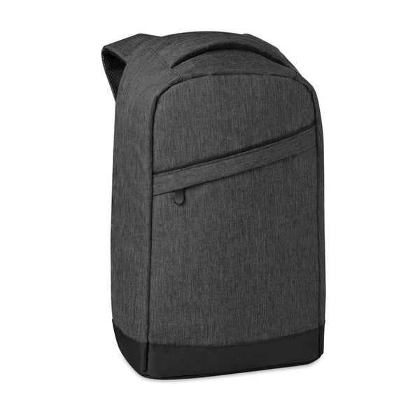 Branded 2 tone backpack incl USB plug