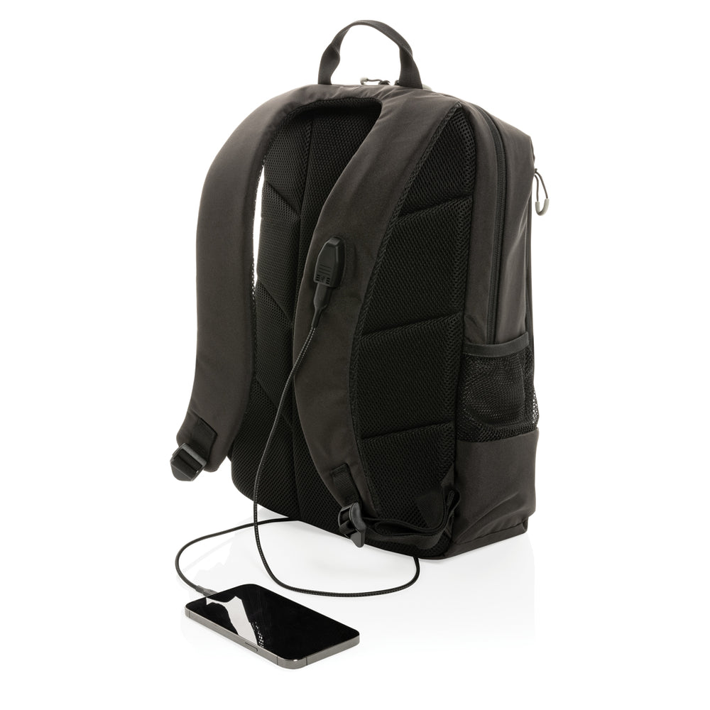 Branded Impact AWARE™ Lima 15.6' RFID laptop backpack