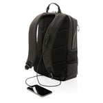 Branded Impact AWARE™ Lima 15.6' RFID laptop backpack