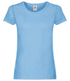 Fruit of the Loom Lady Fit Original T-Shirt Sky Blue