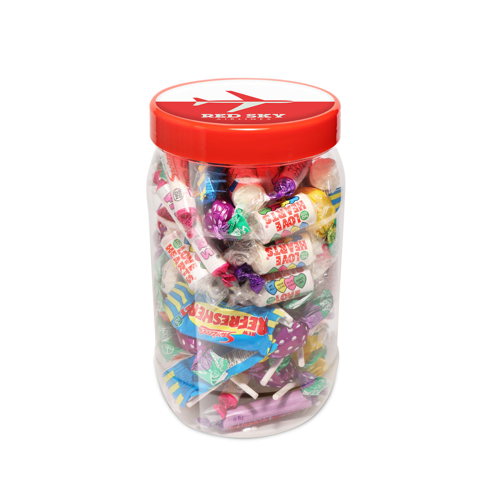 Large Sweet Jar of Retro Mix