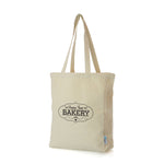 Branded 10oz Recycled Cotton Shopper with gusset and long handles