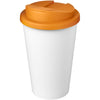 Branded Americano® Eco 350 ml recycled tumbler with spill-proof lid