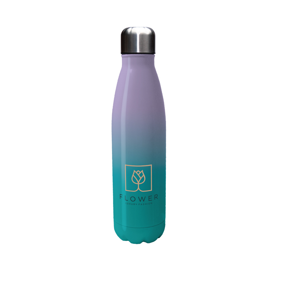 Eevo Ombre 2 Tone Metal Bottle - 500ml