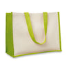 Branded Jute and canvas shopping bag