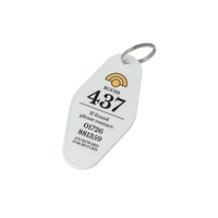 Retro Hotel Keyring