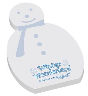 sticky-smart shape - snowman