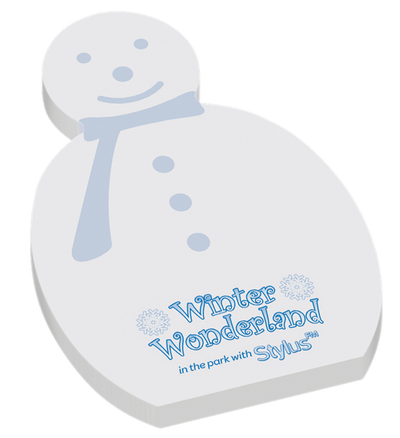 sticky-smart shape - snowman