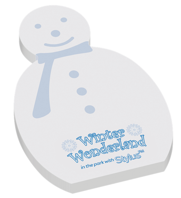 sticky-smart shape - snowman