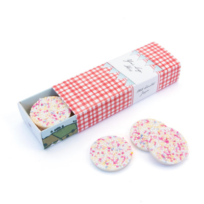 Branded Summer Collection - Eco Matchbox - White Choc Jazzies