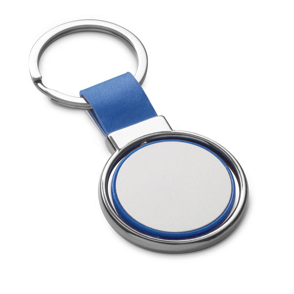 ALBRIGHT. Metal and PU keyring