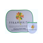 Branded Folding Nylon Car Sunshades