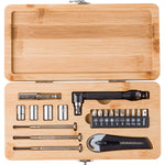 Branded Lambshouse Tool set in bamboo case (20pc)