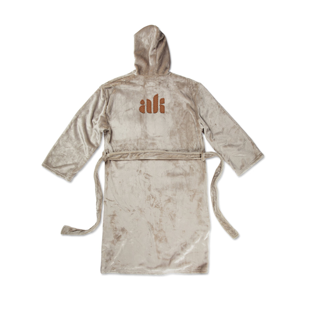 Branded VINGA Louis luxury plush GRS RPET robe size S-M
