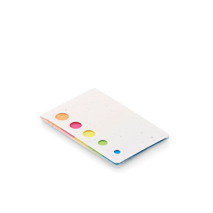 Branded Seed paper page markers pad