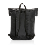 Dillon AWARE™ RPET lightweight foldable backpack Black