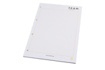 A5 Notepad with Wrapover Front Cover