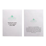 Seed Pack in White Paper Envelope Forget-me-not