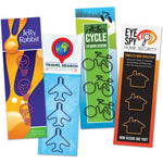 Shaped Paper Clips Supplied on Backing Card