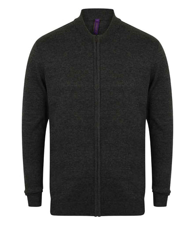 Henbury Unisex Zip Through Cardigan
