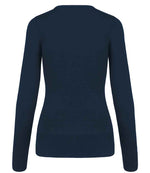 Kariban Ladies Cotton Acrylic V Neck Sweater